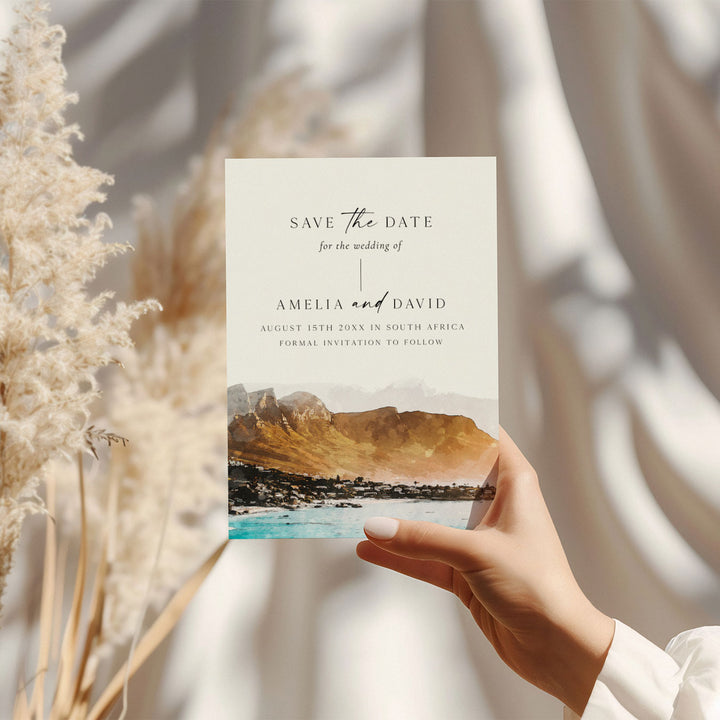 South Africa Coastal Destination Save The Date