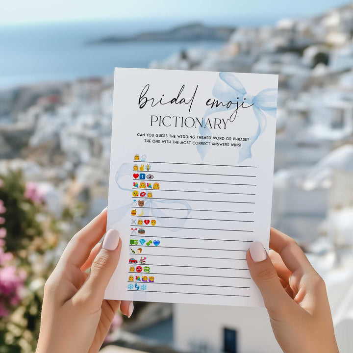 100 Editable Something Blue Bridal Games