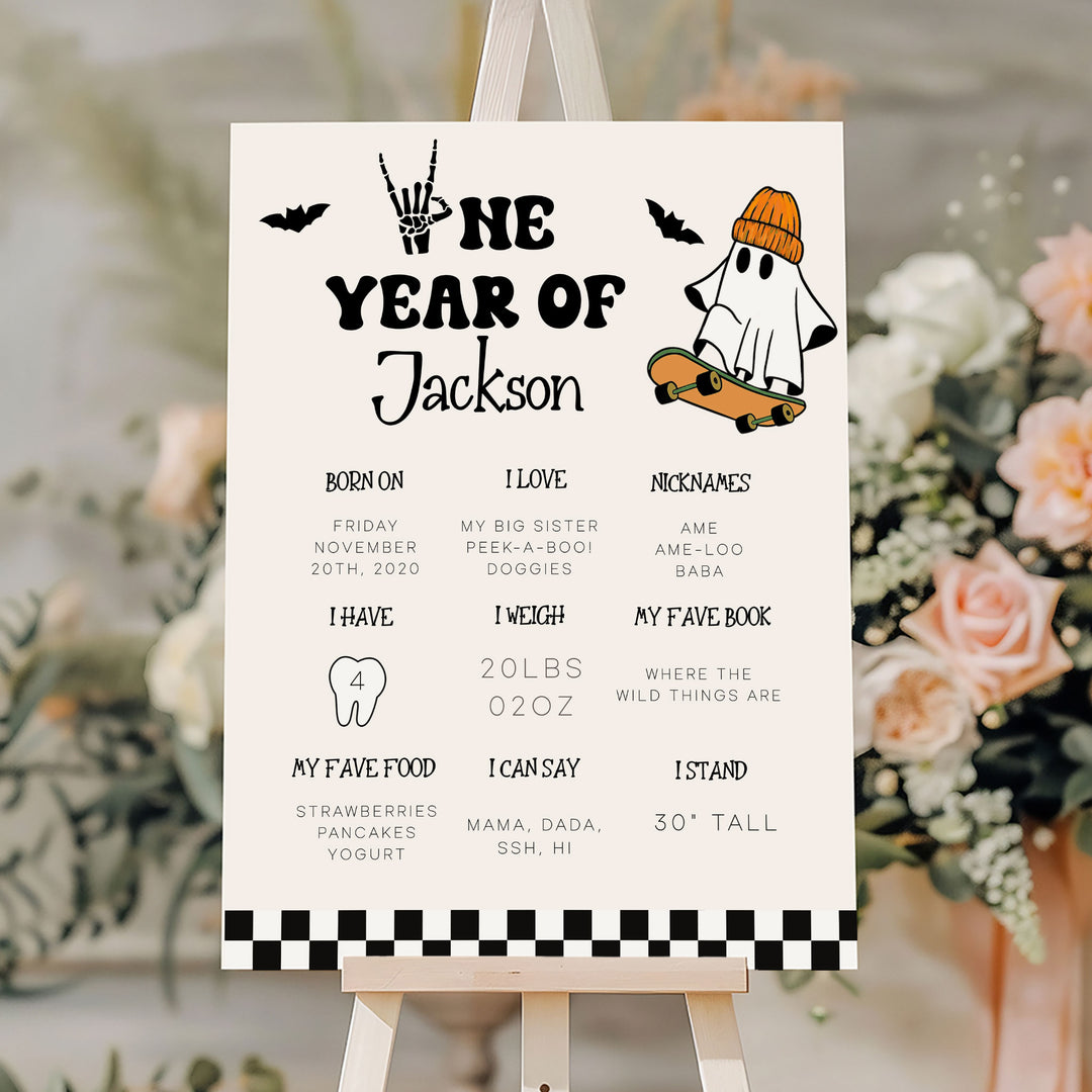 One Spooky Dude First Year Stats