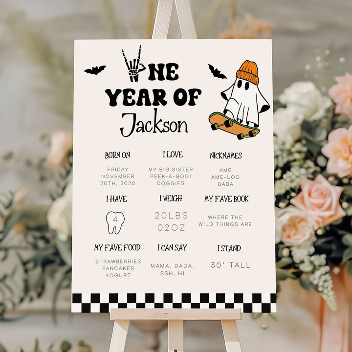 One Spooky Dude First Year Stats