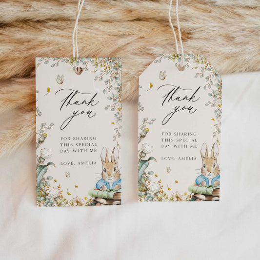 Peter Rabbit Gift Tags