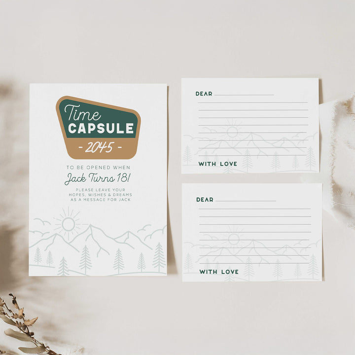 One Happy Camper Time Capsule