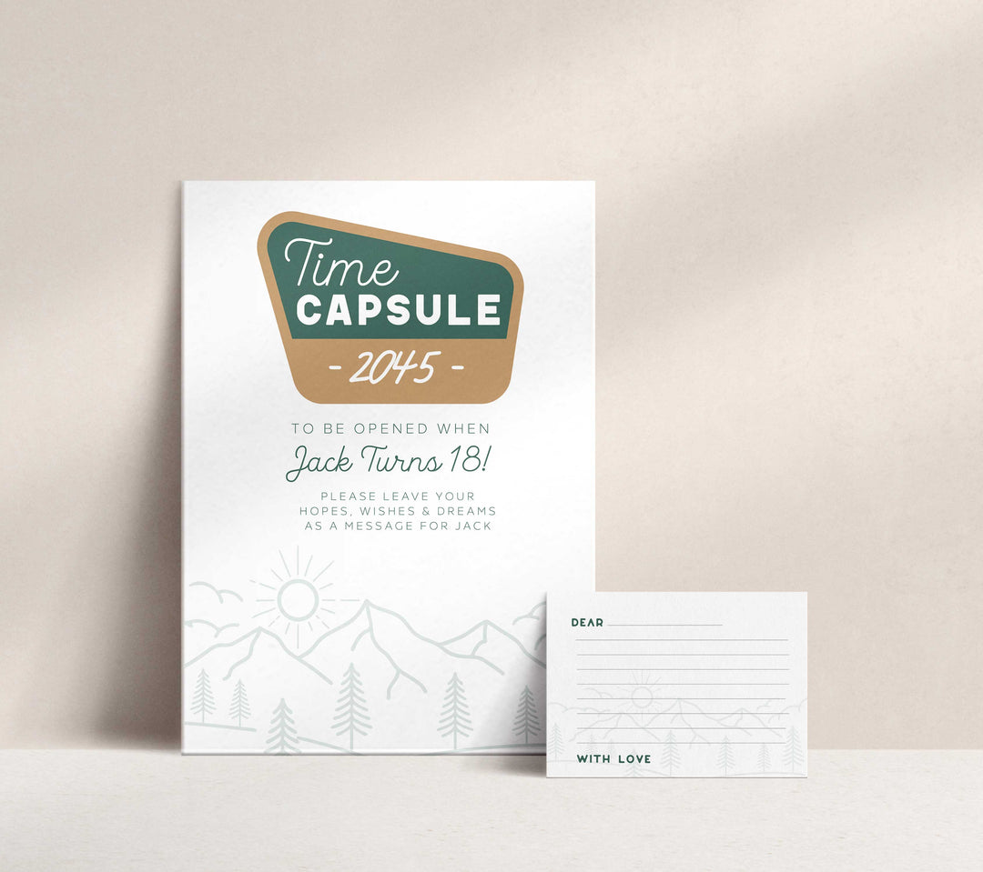 One Happy Camper Time Capsule