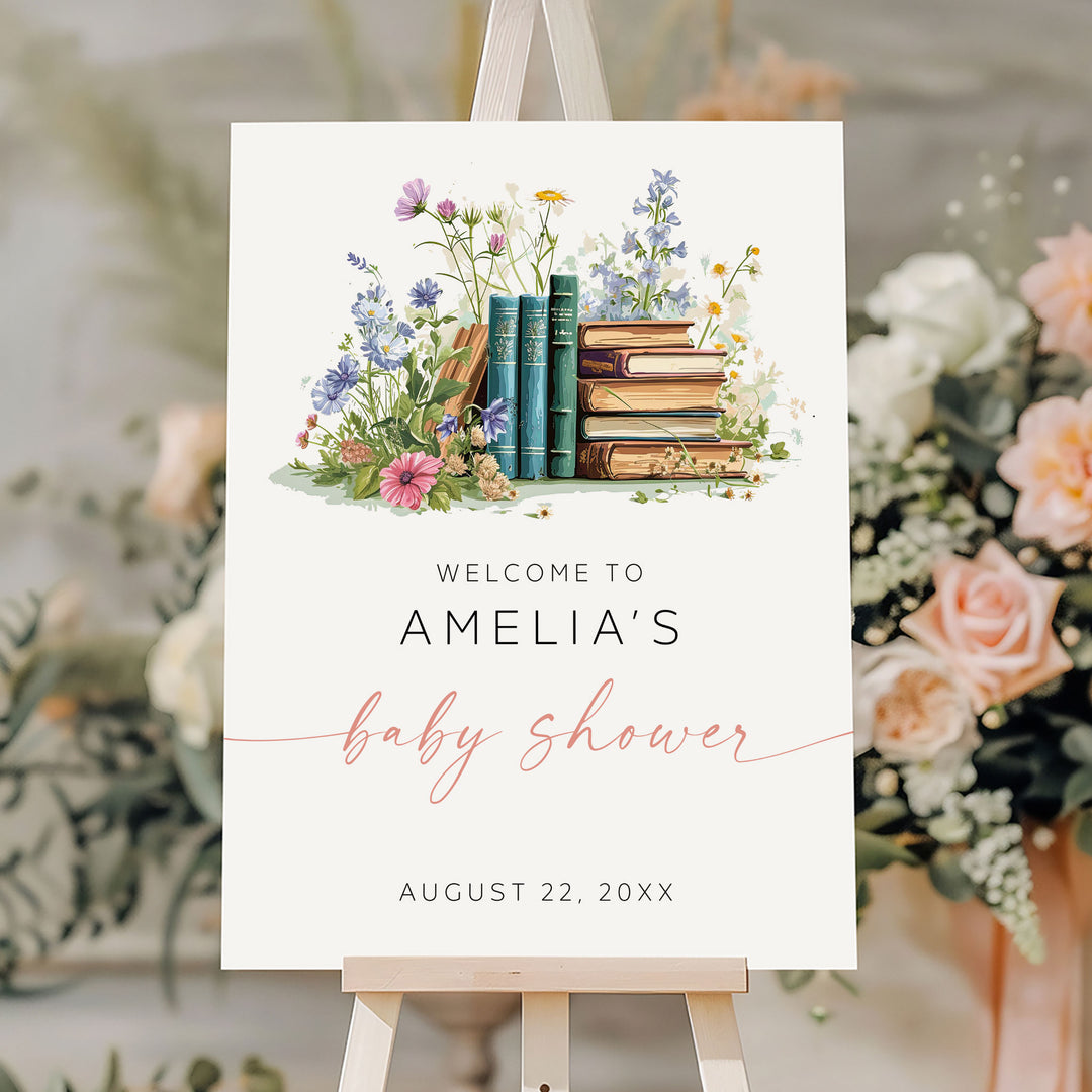 Watercolour New Chapter Welcome Sign