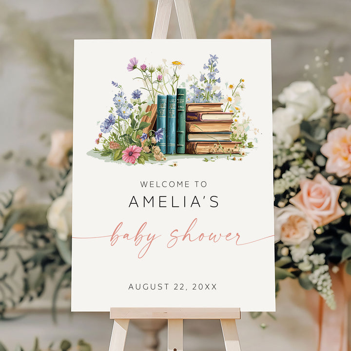 Watercolour New Chapter Welcome Sign