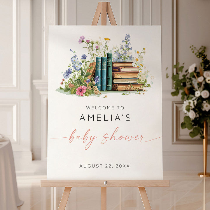 Watercolour New Chapter Welcome Sign