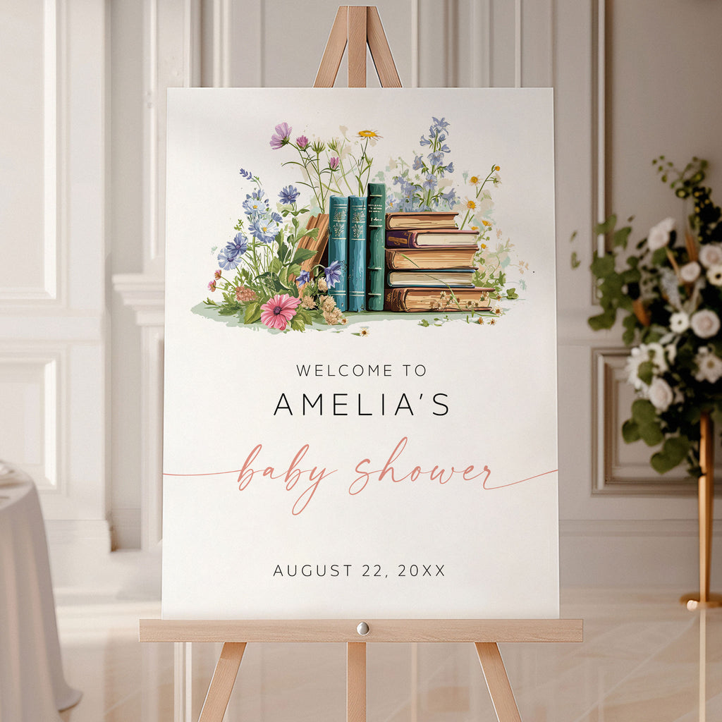 Watercolour New Chapter Welcome Sign Editable Template – OhHappyPrintables
