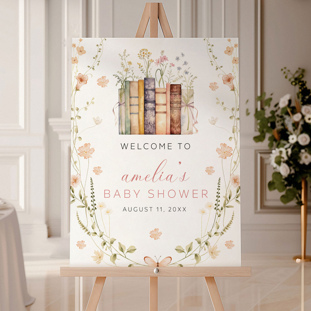 Wildflower New Chapter Welcome Sign