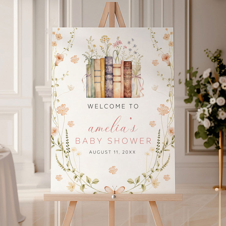 Wildflower New Chapter Welcome Sign