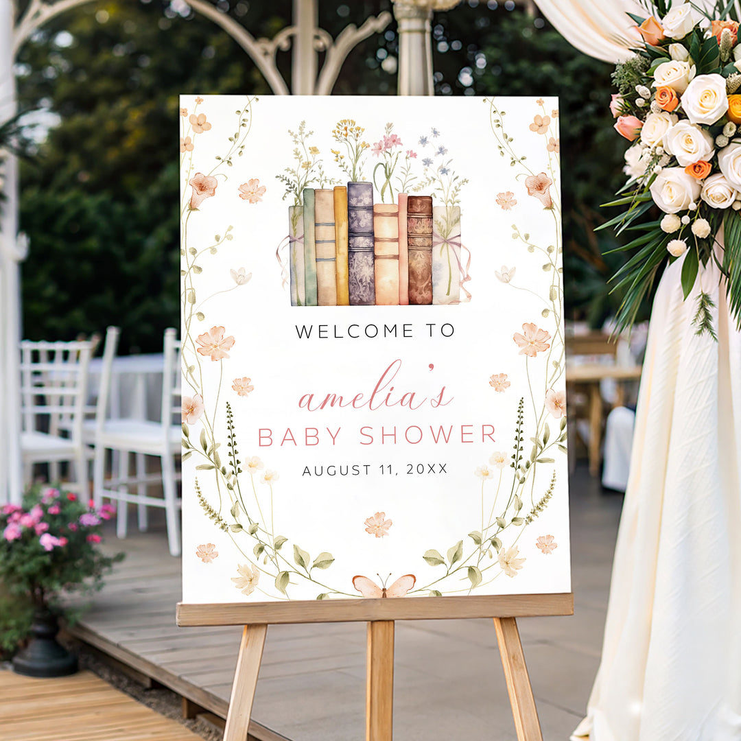 Wildflower New Chapter Welcome Sign