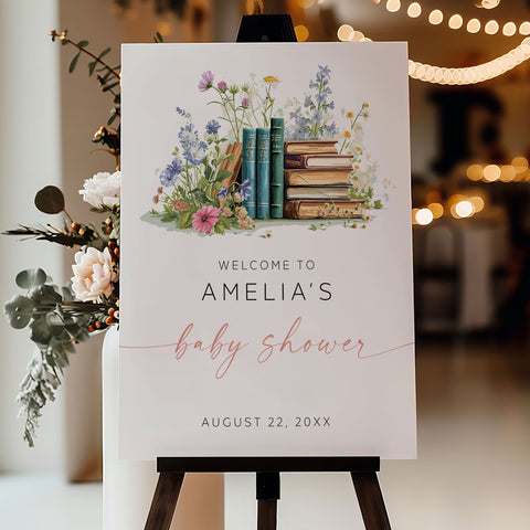 Watercolour New Chapter Welcome Sign
