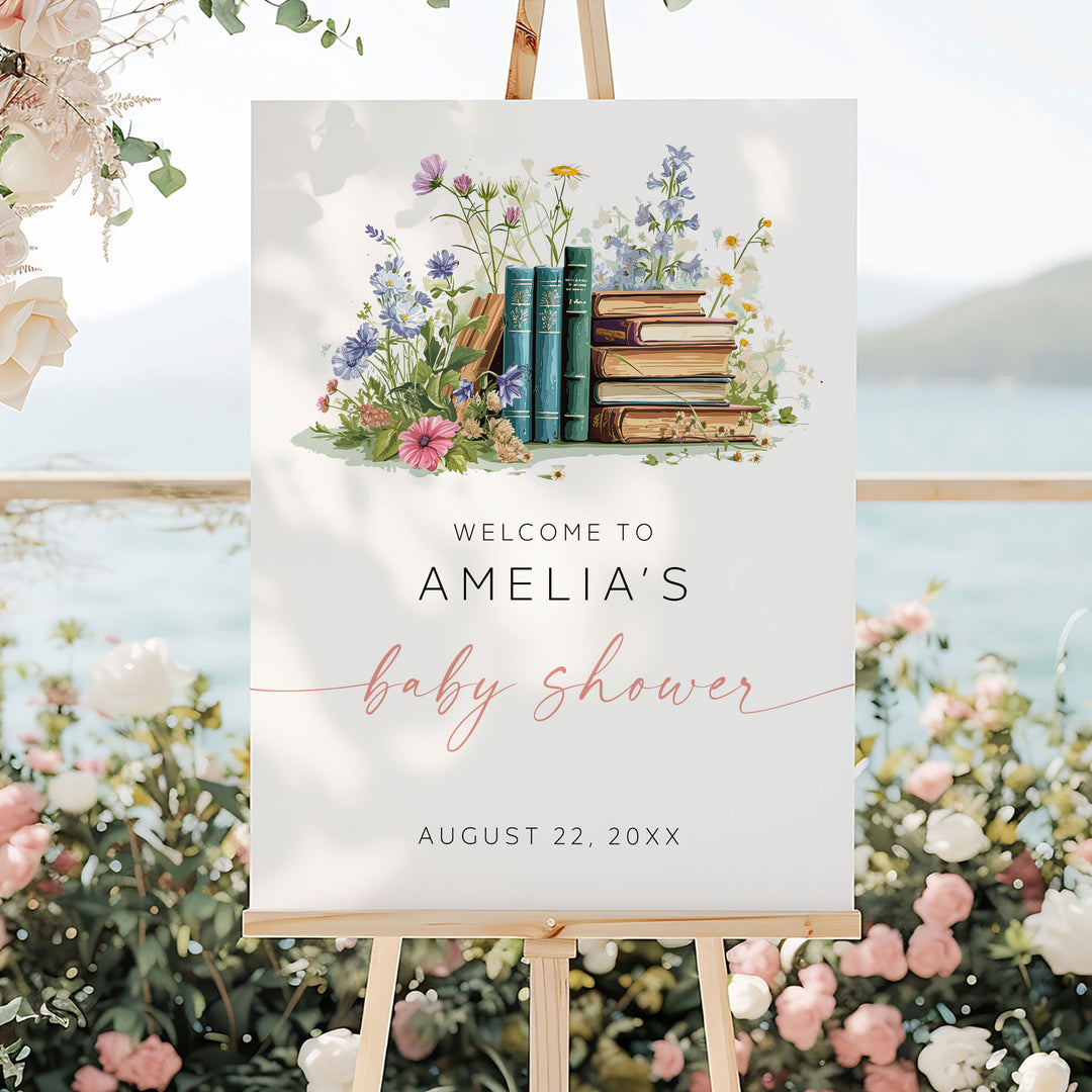 Watercolour New Chapter Welcome Sign