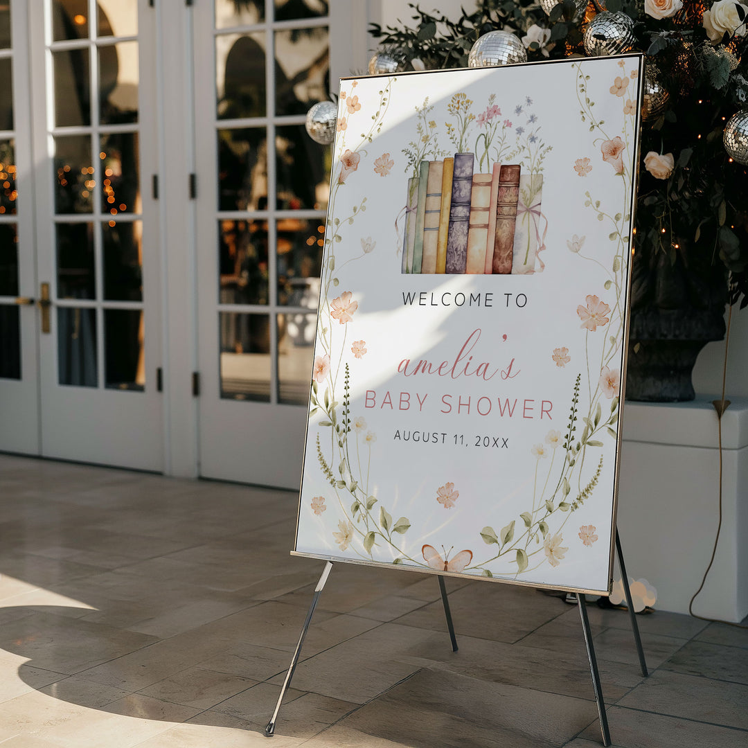 Wildflower New Chapter Welcome Sign