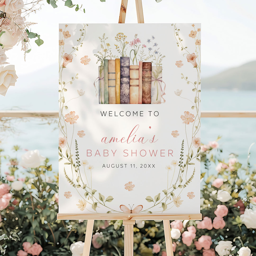 Wildflower New Chapter Welcome Sign
