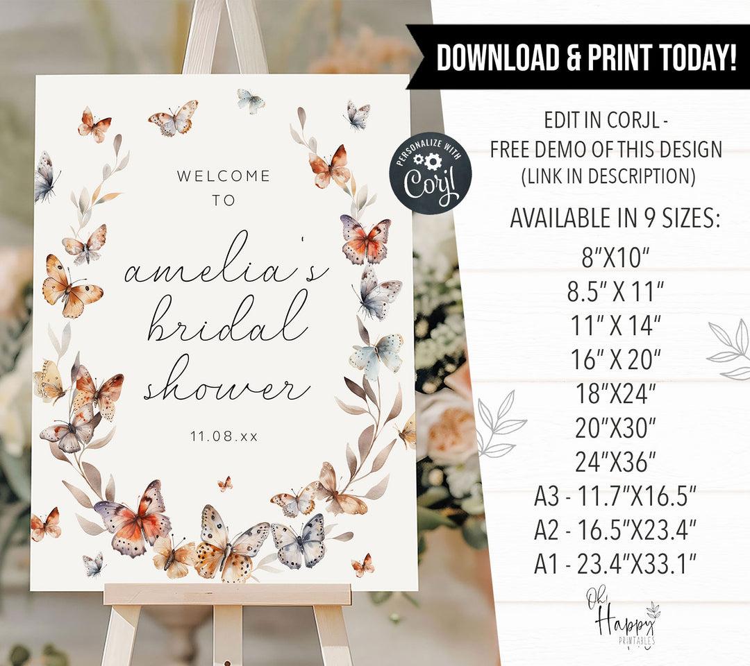 Monarch Butterfly Lifetime Of Butterflies Welcome Sign