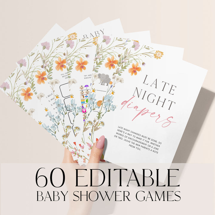 60 Wildflower Baby Games