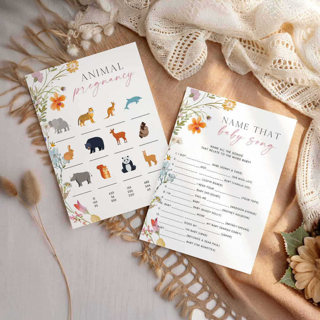 60 Wildflower Baby Games