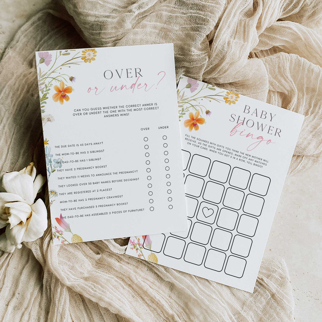 60 Wildflower Baby Games