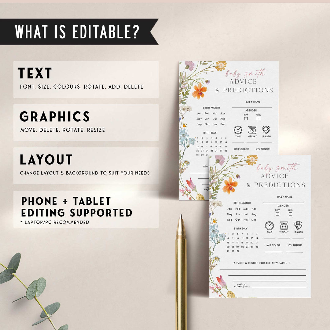 60 Wildflower Baby Games