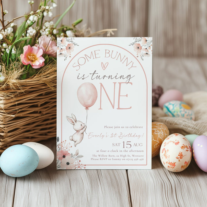 Some Bunny Is One Invitation