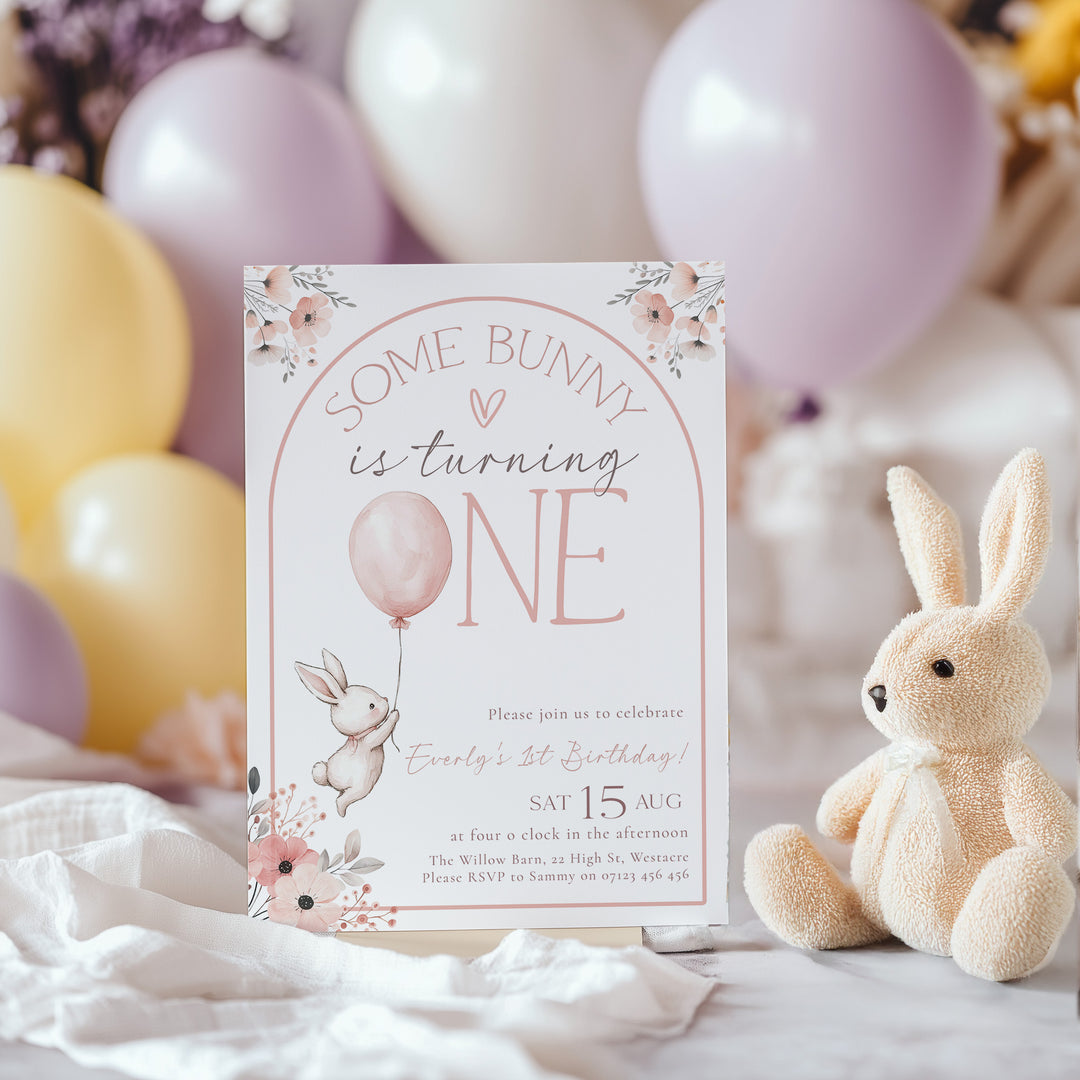 Some Bunny Is One Invitation
