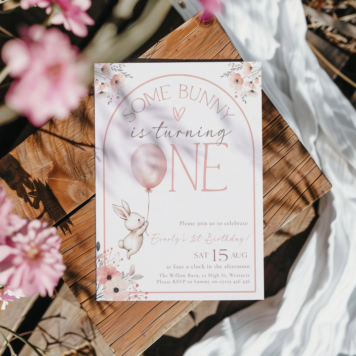 Some Bunny Is One Invitation