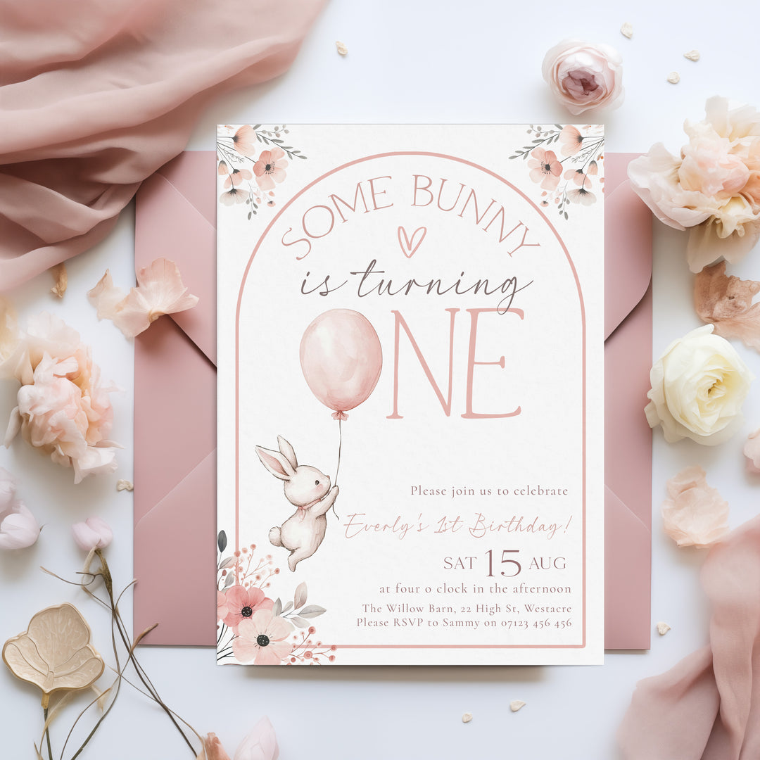 Some Bunny Is One Invitation