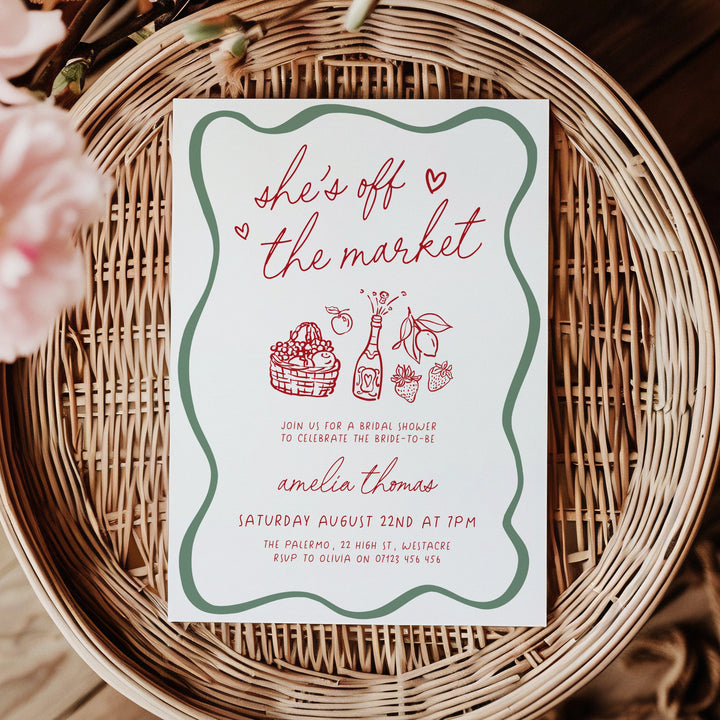 Amore She's Off The Market Invite