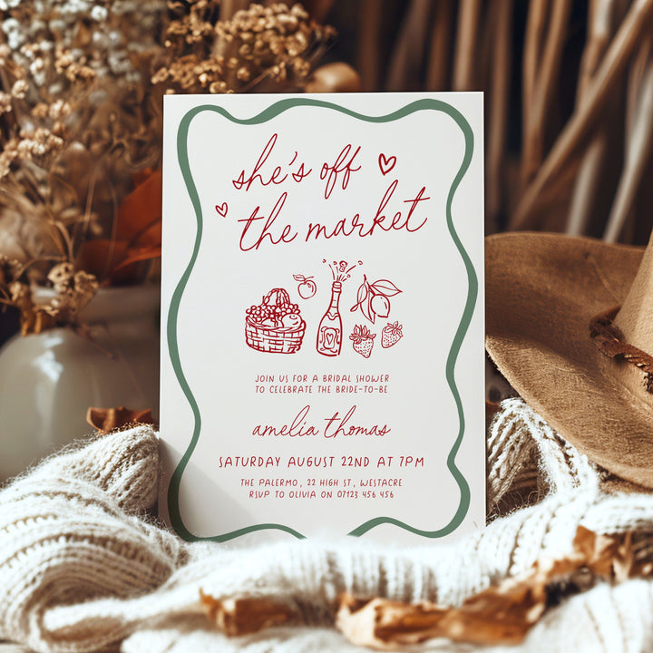 Amore She's Off The Market Invite
