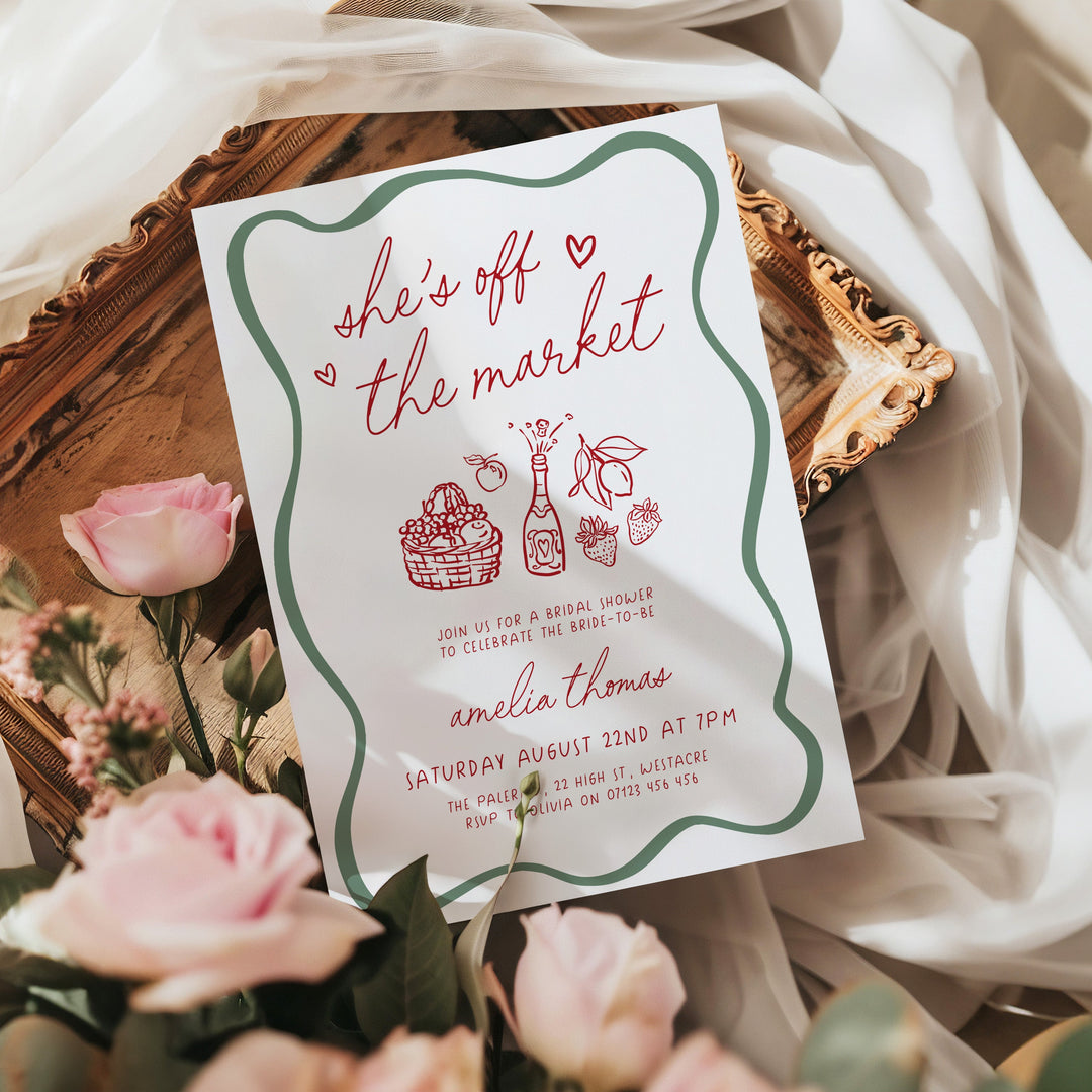 Amore She's Off The Market Invite