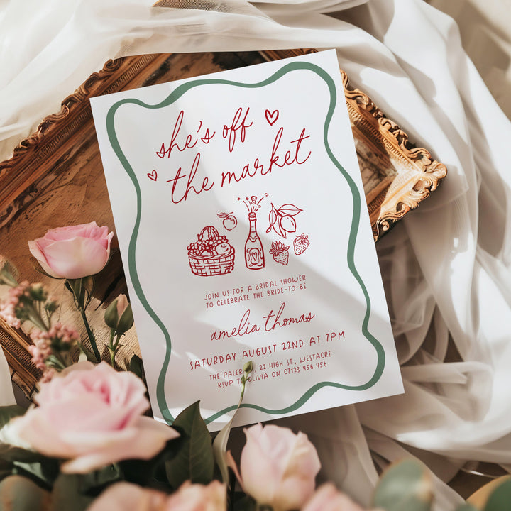 Amore She's Off The Market Invite
