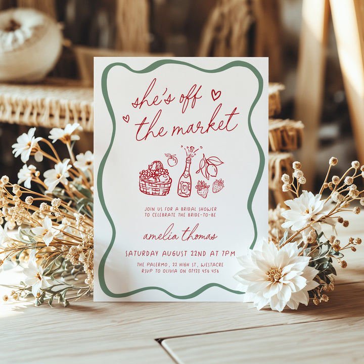 Amore She's Off The Market Invite