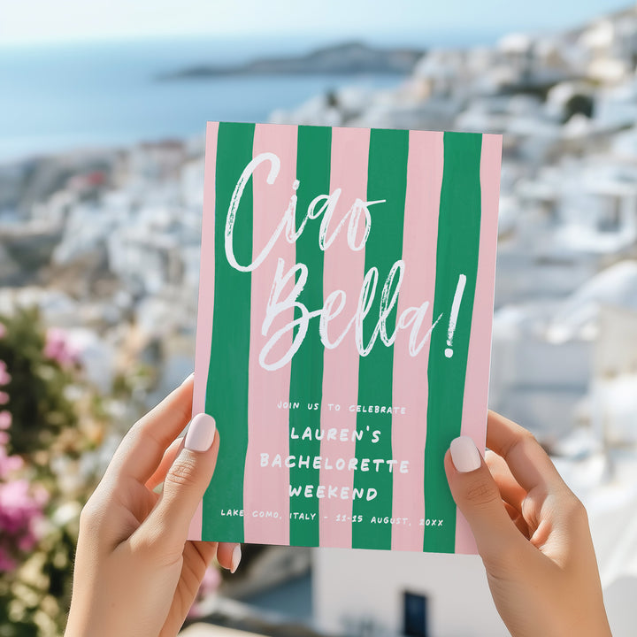 Ciao Bella Bridal Shower Invitation