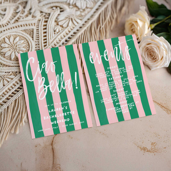 Ciao Bella Bridal Shower Invitation