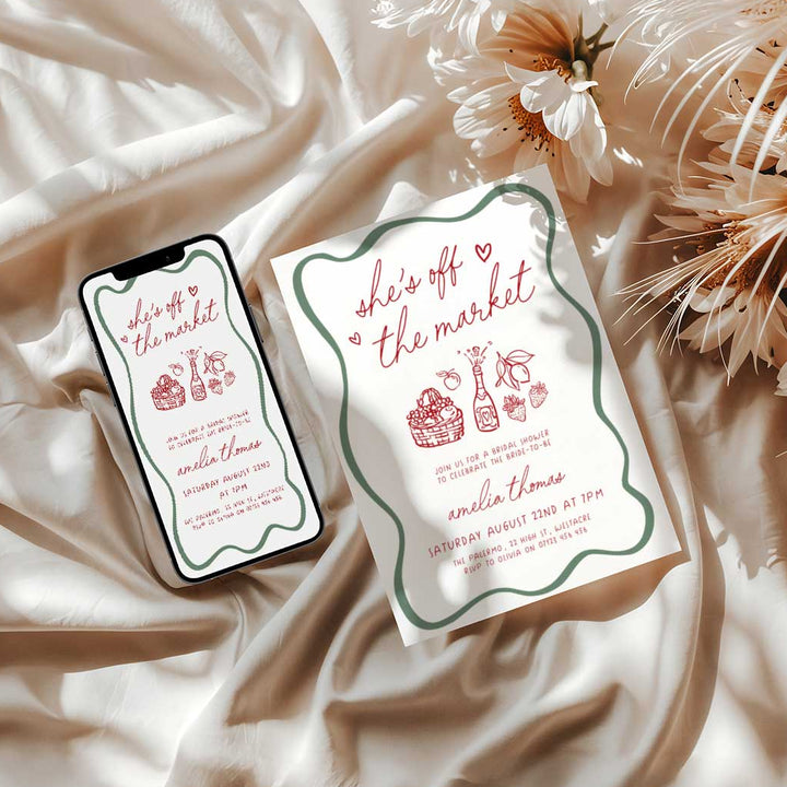 Amore She's Off The Market Invite