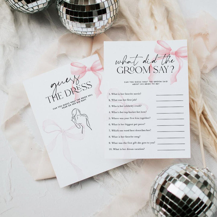 100 Editable Tying The Knot Bridal Games