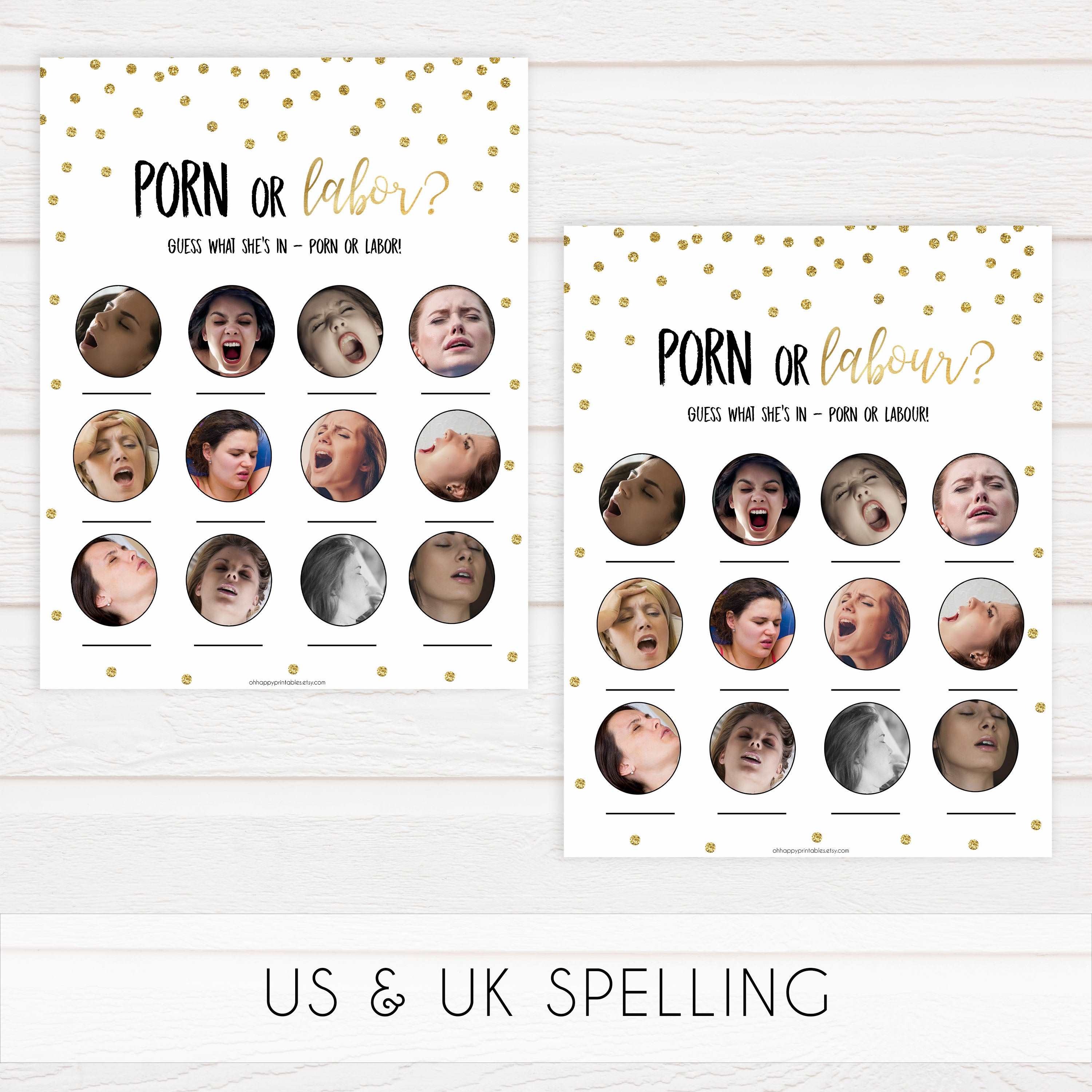 gold glitter baby shower games, printable baby games, porn or labor game, baby bump or beer belly game, 2 in 1 games.  Best baby games online, top baby games, fun baby games