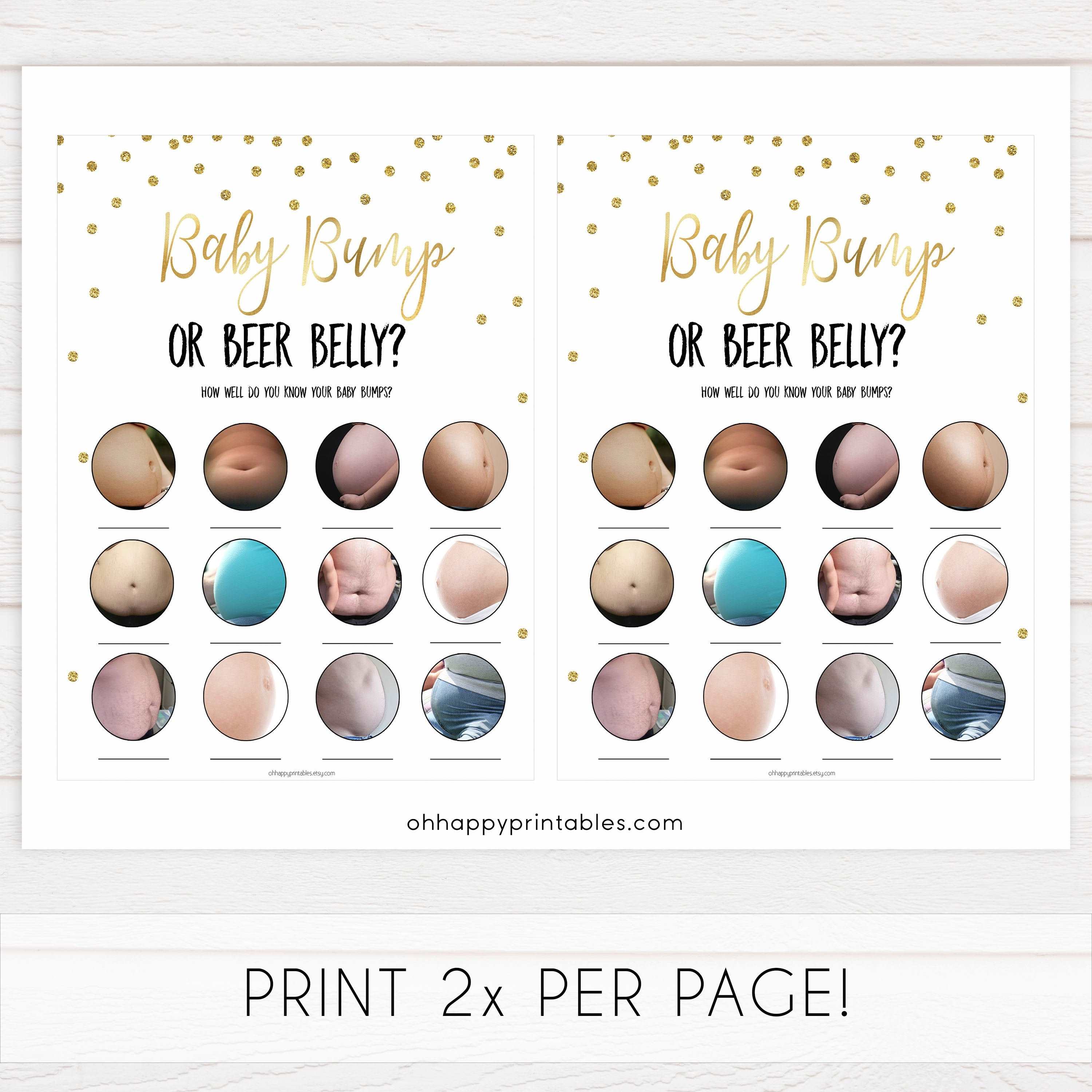 gold glitter baby shower games, printable baby games, porn or labor game, baby bump or beer belly game, 2 in 1 games.  Best baby games online, top baby games, fun baby games