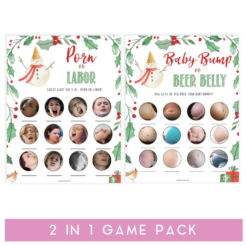 Christmas baby shower games, 2 baby shower games, festive baby shower games, best baby shower games, top 10 baby games, baby shower ideas, baby shower games