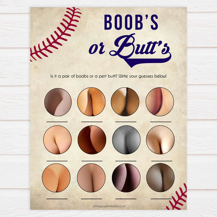 labor or porn, baby bump or beer belly, boobs or butts game, Baseball baby shower games, printable baby shower games, fun baby shower games, top baby shower ideas, little slugger baby games