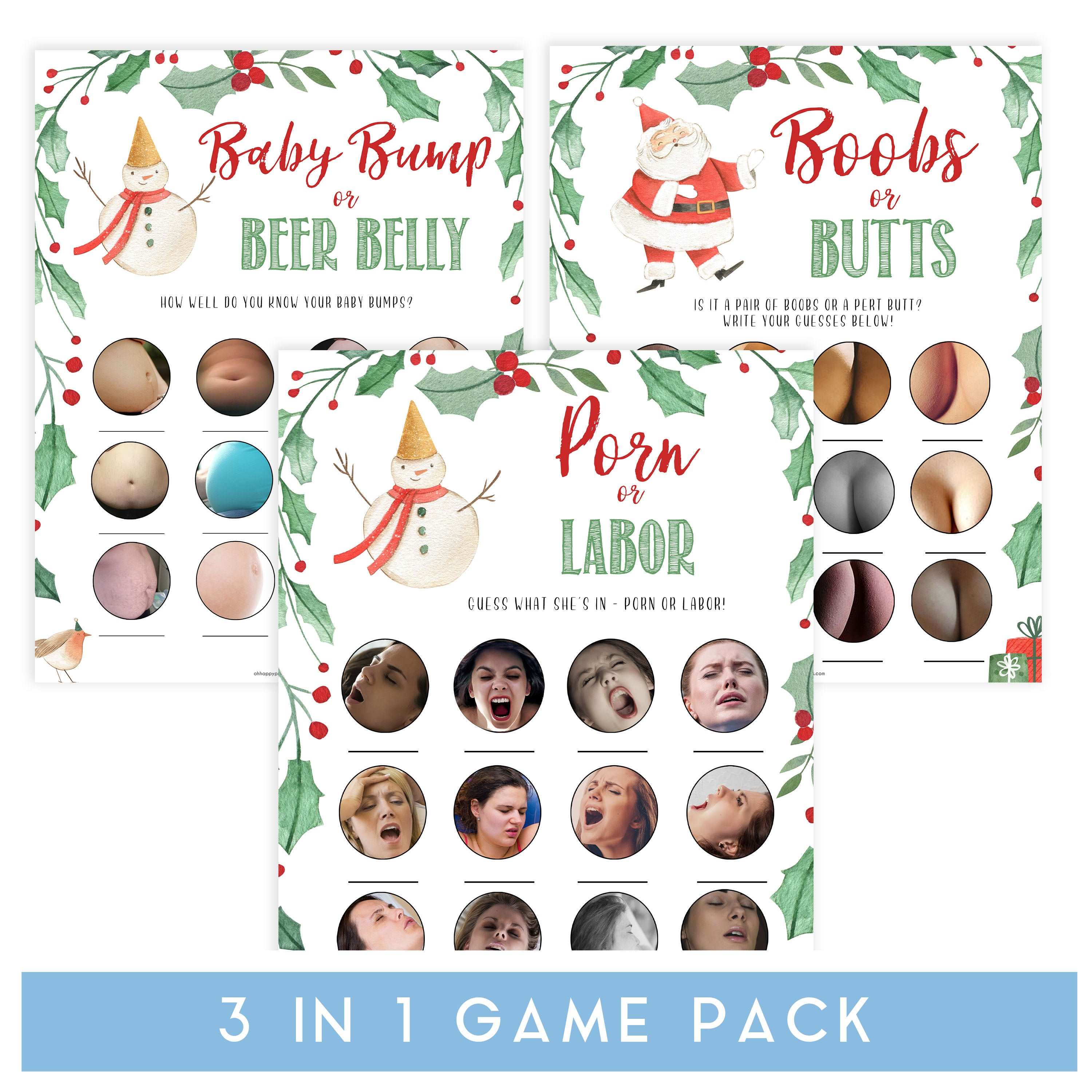 Christmas baby shower games, 3 baby shower games, festive baby shower games, best baby shower games, top 10 baby games, baby shower ideas, baby shower games