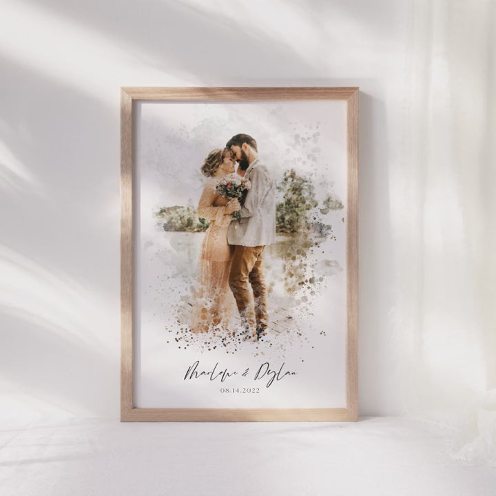 Watercolor Digital Portrait