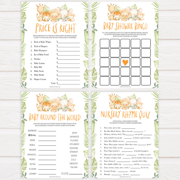 7 baby shower games, Printable baby shower games, safari animals baby games, baby shower games, fun baby shower ideas, top baby shower ideas, safari animals baby shower, baby shower games, fun baby shower ideas