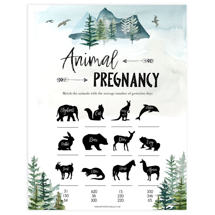 animal pregnancy game, Printable baby shower games, adventure awaits baby games, baby shower games, fun baby shower ideas, top baby shower ideas, adventure awaits baby shower, baby shower games, fun adventure baby shower ideas