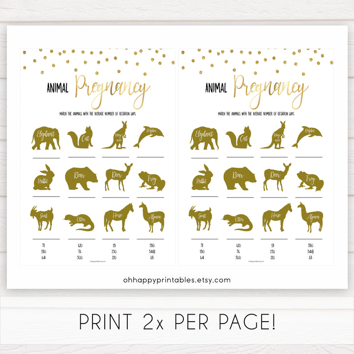 gold baby shower games, animal pregnancy games, printable baby games, fun baby games, popular baby games, baby shower games, gold baby games