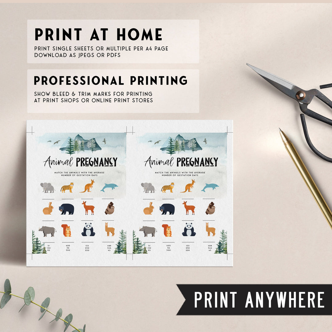 30 EDITABLE Baby Shower Games - Adventure Awaits