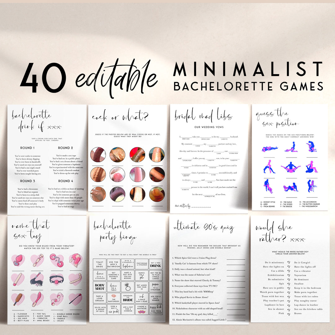 editable bachelorette games, printable bachelorette games, modern bachelorette games, popular bachelorette games