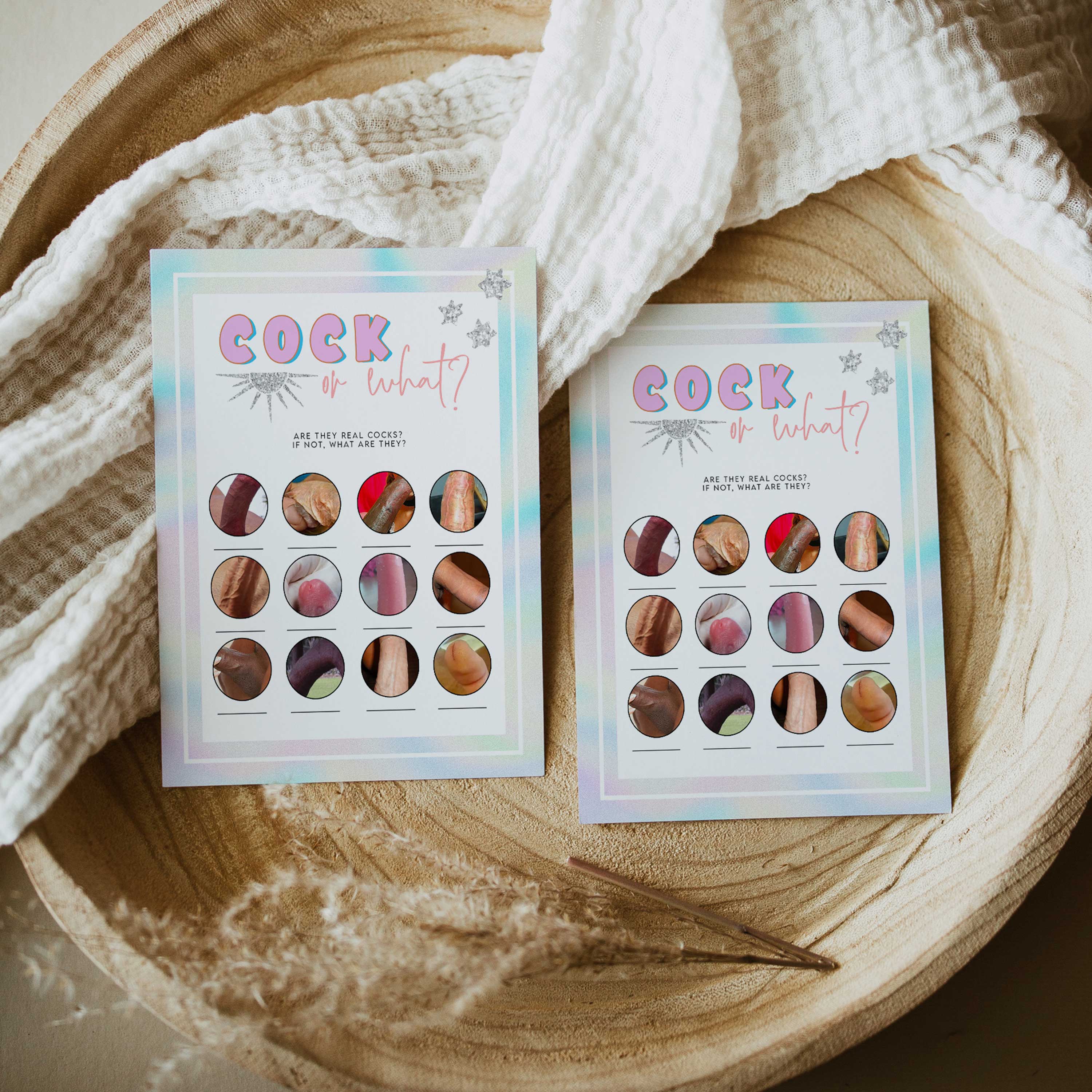 cock or what game, Space cowgirl bachelorette party games, printable bachelorette party games, dirty hen party games, adult party games, disco bachelorette games
