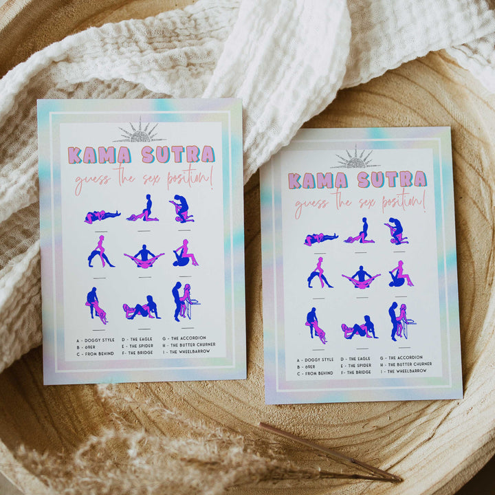 sex positions game, Space cowgirl bachelorette party games, printable bachelorette party games, dirty hen party games, adult party games, disco bachelorette games