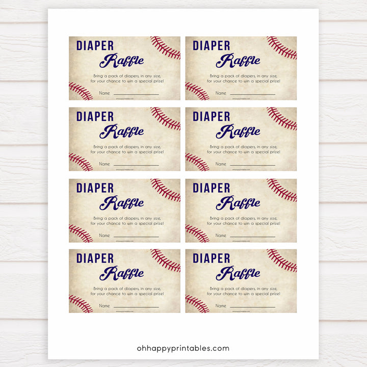 diaper raffle baby game, fun diaper raffle game, Baseball baby shower games, printable baby shower games, fun baby shower games, top baby shower ideas, little slugger baby games